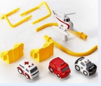 Cars Pass Through Big Adventure Parking Lot Rail Car Toy Car Track Kids Toy - Mubimart