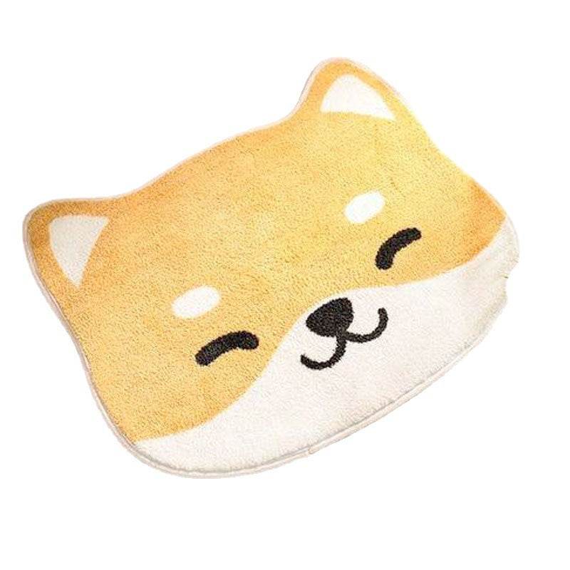 Cartoon Animal Bathroom Absorbent Rug - Mubimart