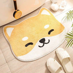 Cartoon Animal Bathroom Absorbent Rug - Mubimart -  