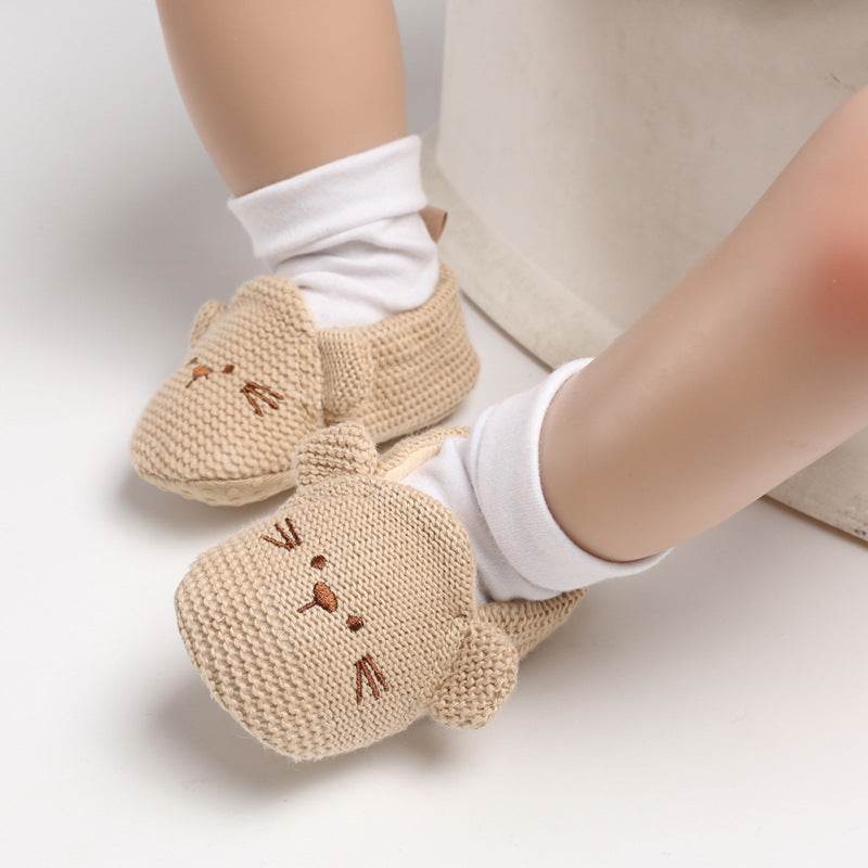 Cartoon Baby Toddler Shoes with Soft Sole - Mubimart