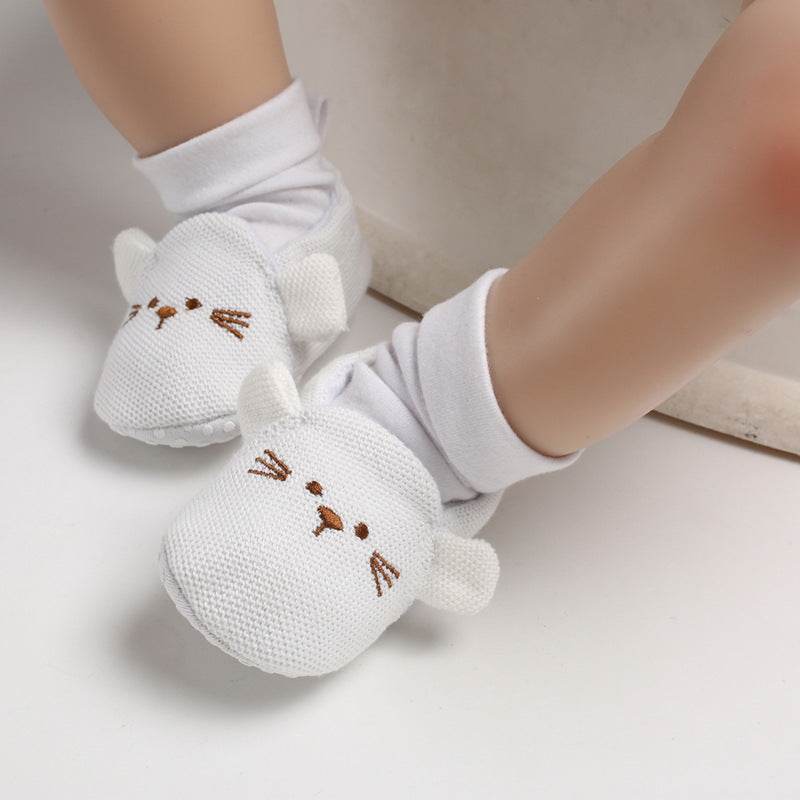 Cartoon Baby Toddler Shoes with Soft Sole - Mubimart