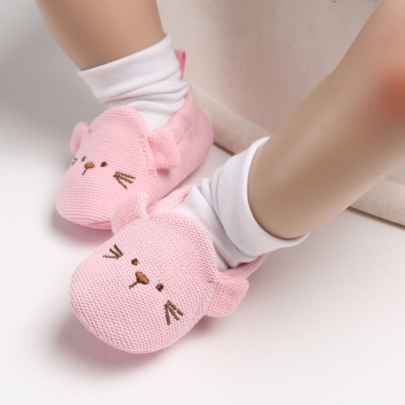 Cartoon Baby Toddler Shoes with Soft Sole - Mubimart -  