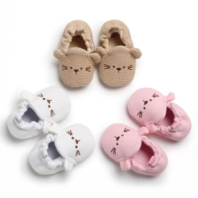 Cartoon Baby Toddler Shoes with Soft Sole - Mubimart