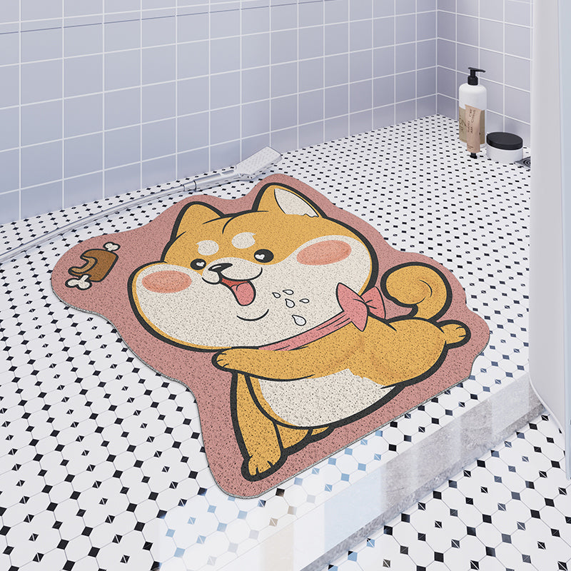 Cartoon Bathroom Bathroom Non-slip Floor Mat - Mubimart -  