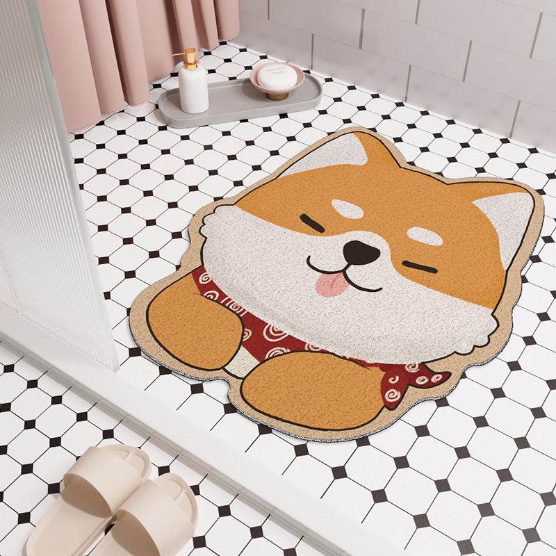Cartoon Bathroom Bathroom Non-slip Floor Mat - Mubimart