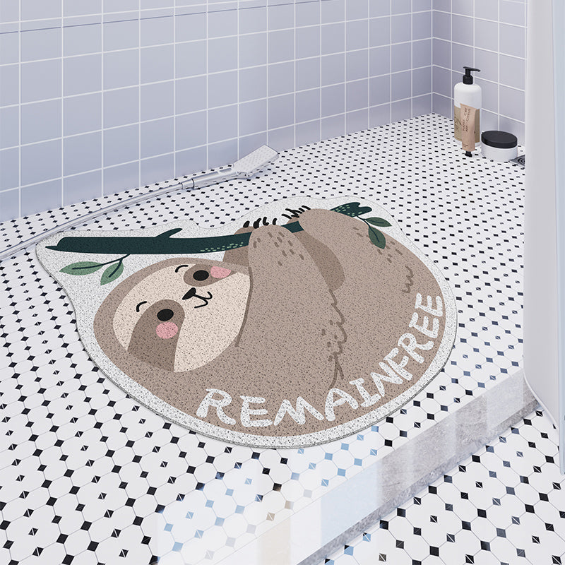 Cartoon Bathroom Bathroom Non-slip Floor Mat - Mubimart -  