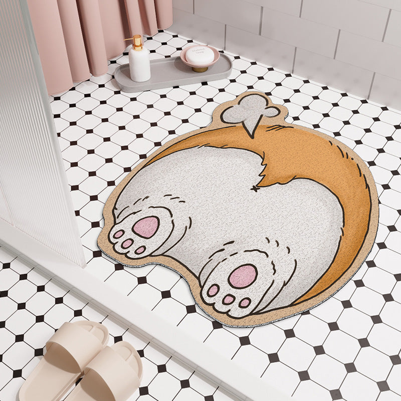 Cartoon Bathroom Bathroom Non-slip Floor Mat - Mubimart -  