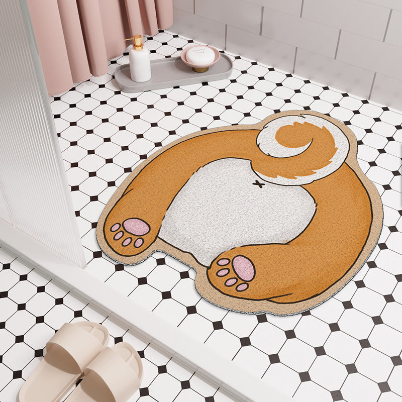 Cartoon Bathroom Bathroom Non-slip Floor Mat - Mubimart -  