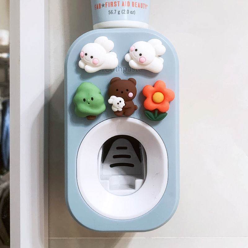 Cartoon Creative Lazy Toothpaste Squeezer - Mubimart