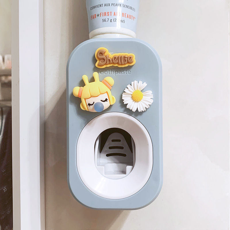 Cartoon Creative Lazy Toothpaste Squeezer - Mubimart -  