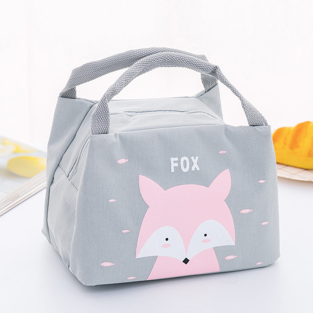 Cartoon Cute Student Insulation Bag Lunch Bag Small Lunch Box Bag - Mubimart -  