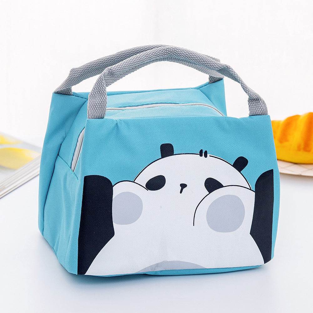 Cartoon Cute Student Insulation Bag Lunch Bag Small Lunch Box Bag - Mubimart