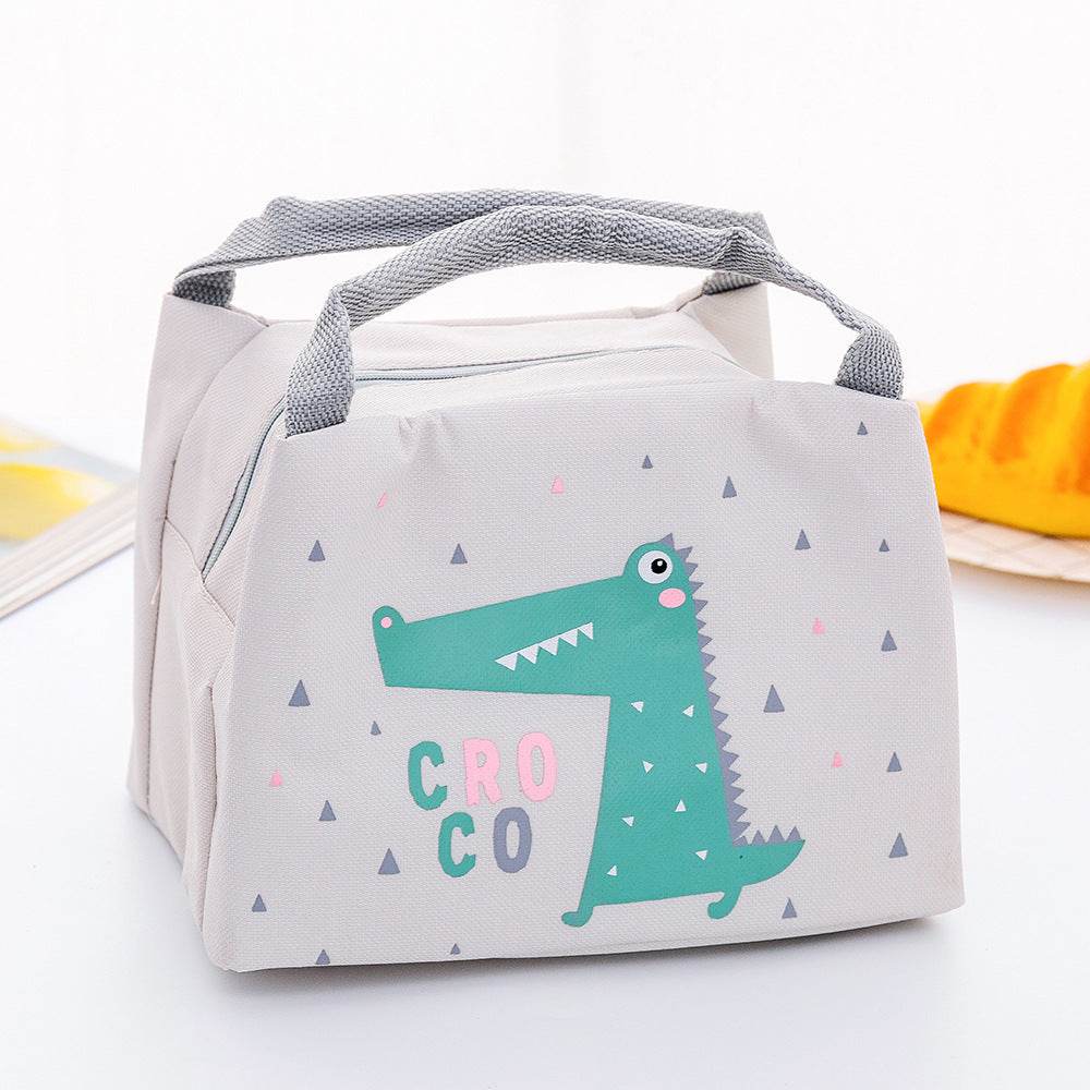 Cartoon Cute Student Insulation Bag Lunch Bag Small Lunch Box Bag - Mubimart