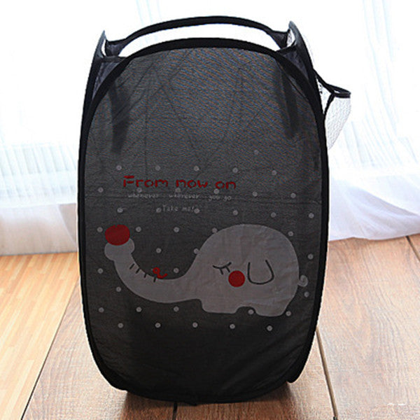 Cartoon Foldable Dirty Clothes Hamper - Mubimart -  