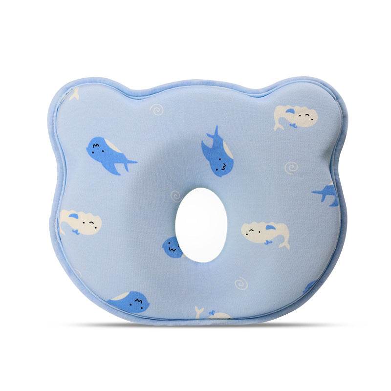 Cartoon Four Seasons Baby Headrest Anti-deviation Head Shaping For Children And Kids Pillow - Mubimart