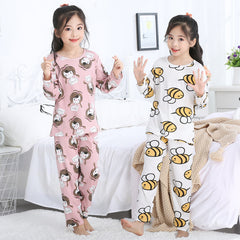 Cartoon Long-sleeved Girls In Autumn Big Children Kids - Mubimart -  