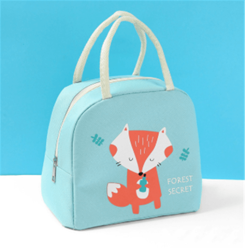 Cartoon Lunch Bag Insulation Bag Oxford Cloth Lunch Bag With Rice - Mubimart