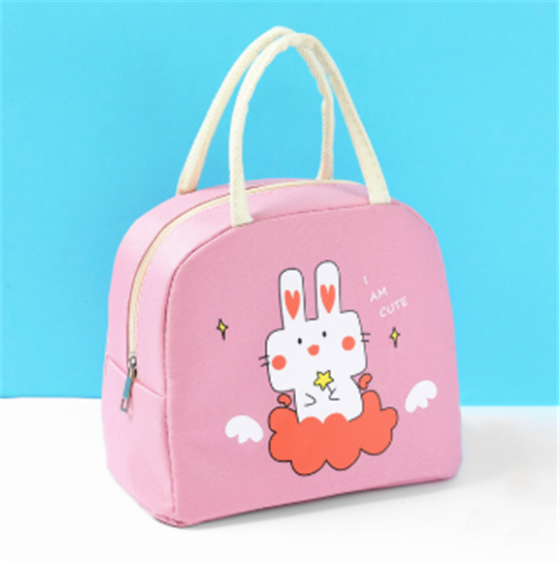 Cartoon Lunch Bag Insulation Bag Oxford Cloth Lunch Bag With Rice - Mubimart -  