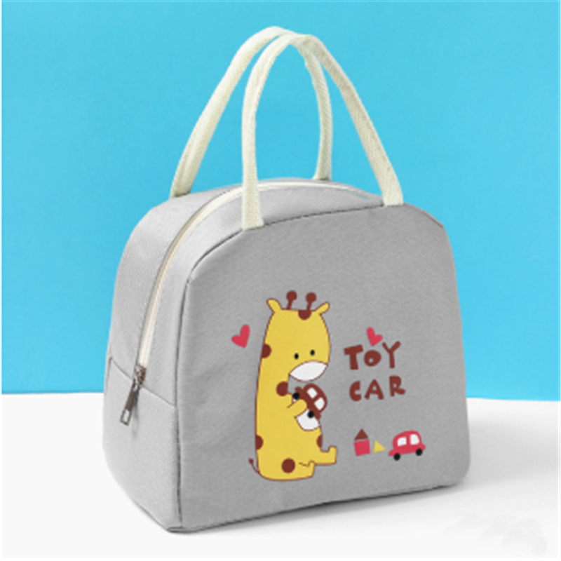 Cartoon Lunch Bag Insulation Bag Oxford Cloth Lunch Bag With Rice - Mubimart -  