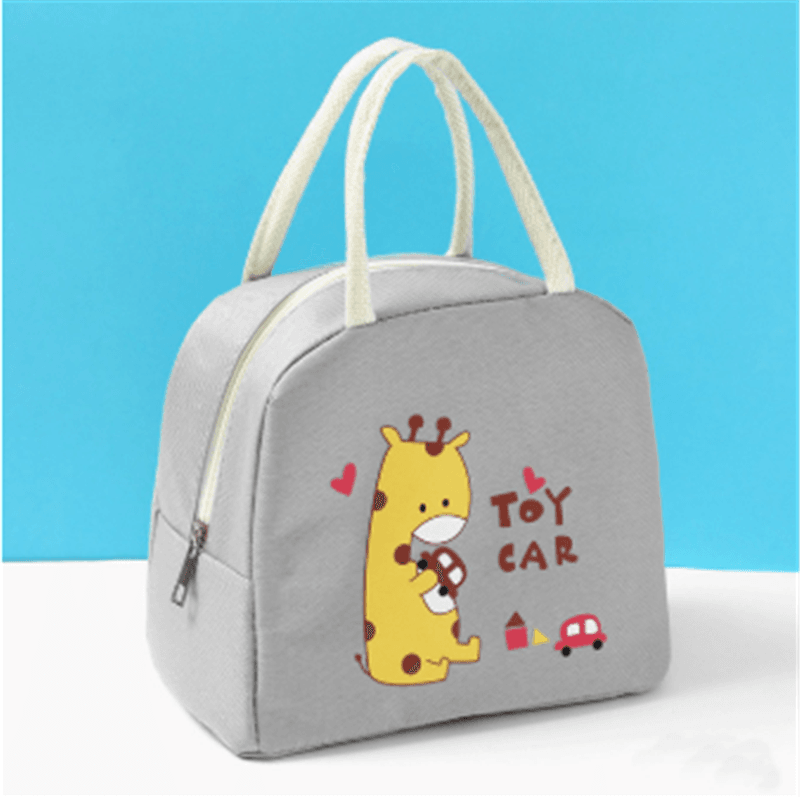 Cartoon Lunch Bag Insulation Bag Oxford Cloth Lunch Bag With Rice - Mubimart