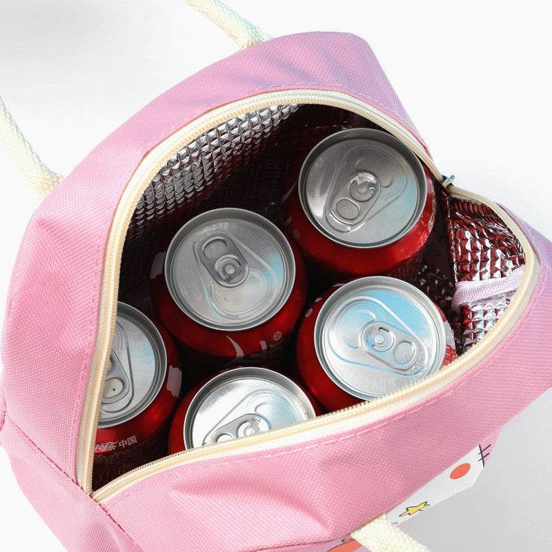 Cartoon Lunch Bag Insulation Bag Oxford Cloth Lunch Bag With Rice - Mubimart