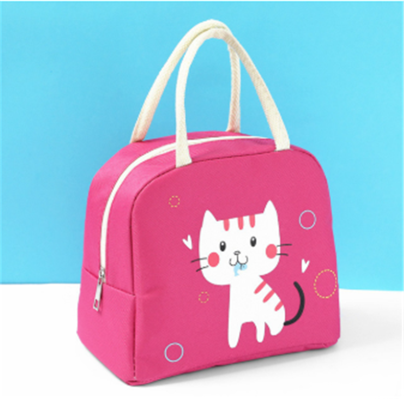 Cartoon Lunch Bag Insulation Bag Oxford Cloth Lunch Bag With Rice - Mubimart -  