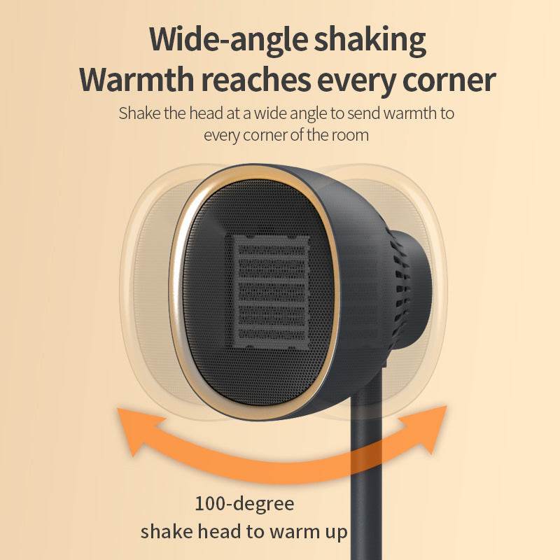 Cartoon Mini Desktop Electric Radiator Vertical Heater - Mubimart