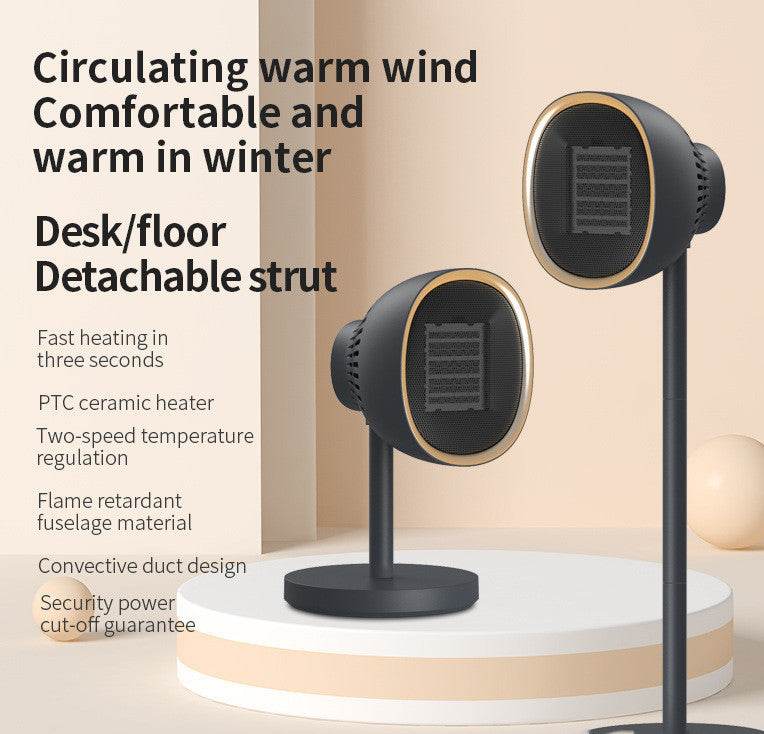 Cartoon Mini Desktop Electric Radiator Vertical Heater - Mubimart