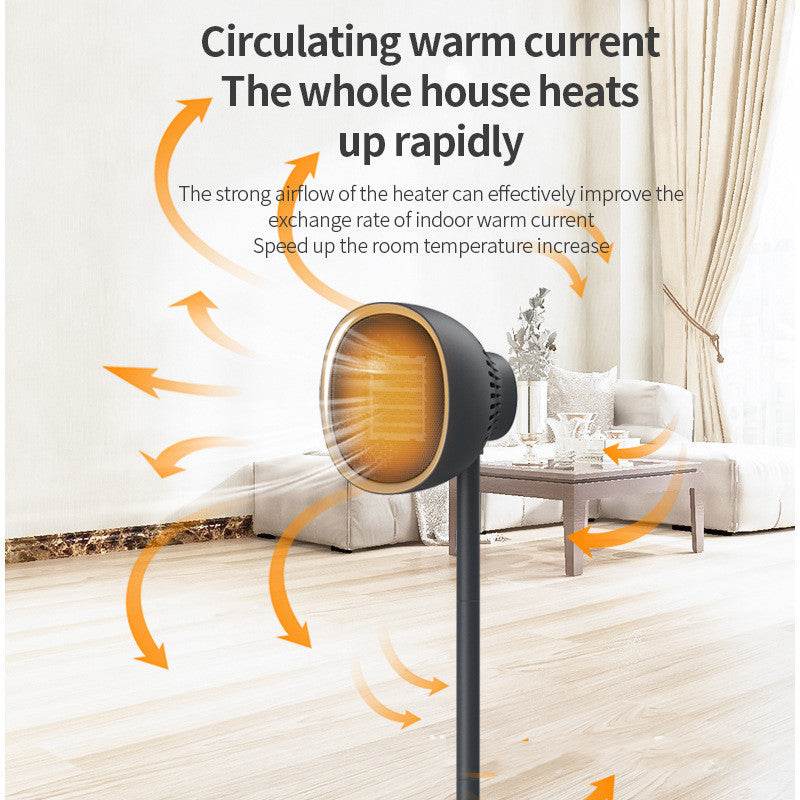 Cartoon Mini Desktop Electric Radiator Vertical Heater - Mubimart