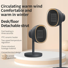 Cartoon Mini Desktop Electric Radiator Vertical Heater - Mubimart - Tower heaters 