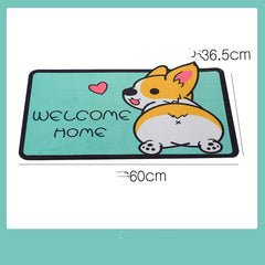 Cartoon Welcome Entrance Doormats Carpets Rugs For Home Bath - Mubimart -  