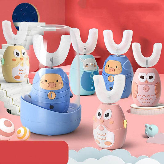 Cartoon children electric toothbrush - Mubimart