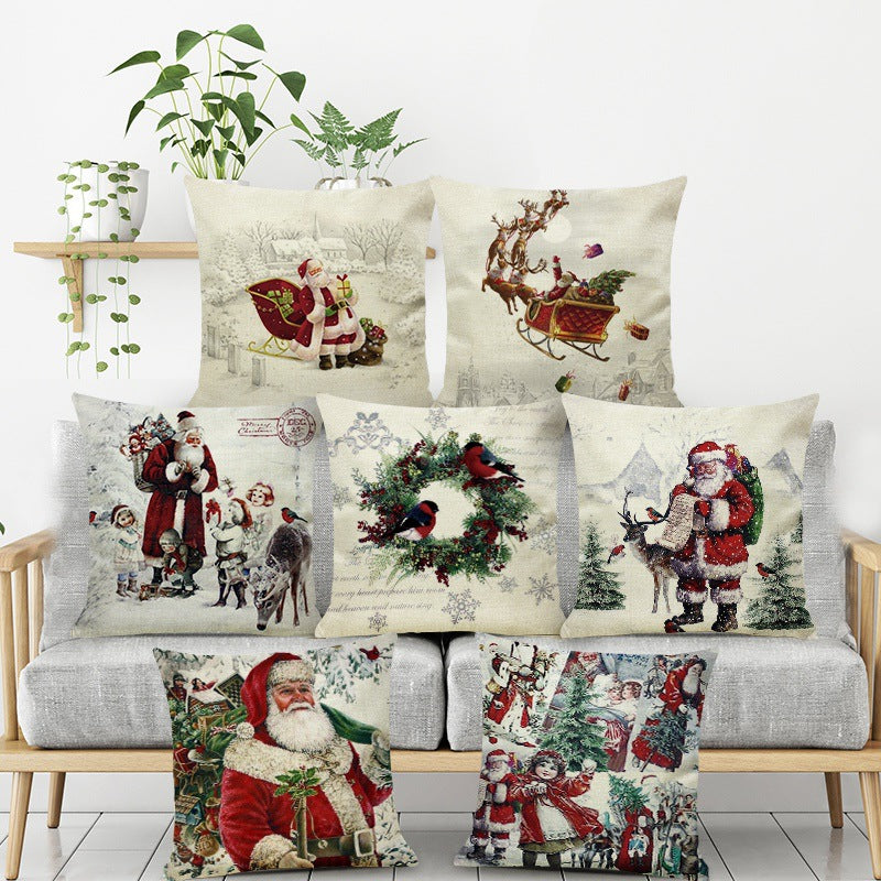 Cartoon christmas pillow pillow - Mubimart -  