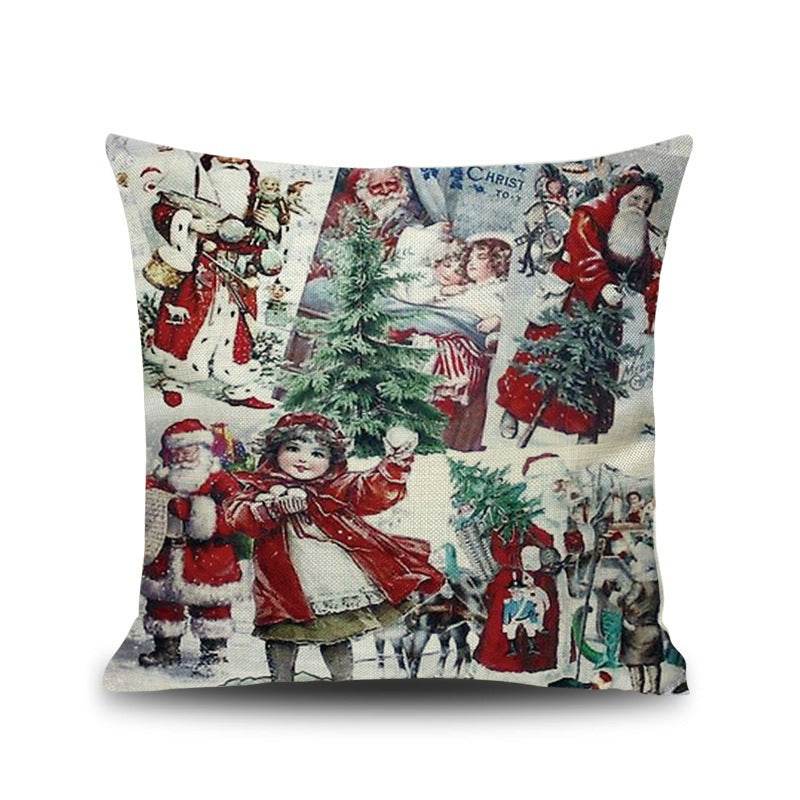 Cartoon christmas pillow pillow - Mubimart