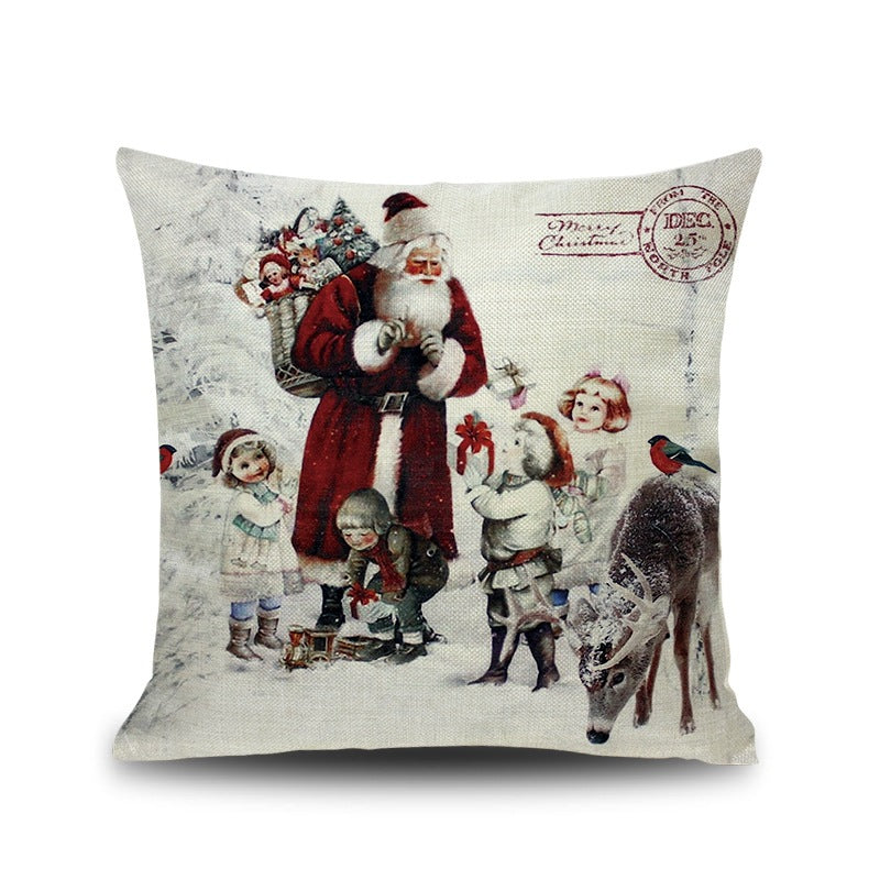 Cartoon christmas pillow pillow - Mubimart -  