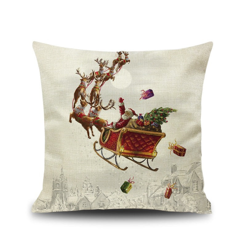 Cartoon christmas pillow pillow - Mubimart -  