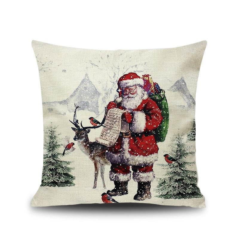 Cartoon christmas pillow pillow - Mubimart