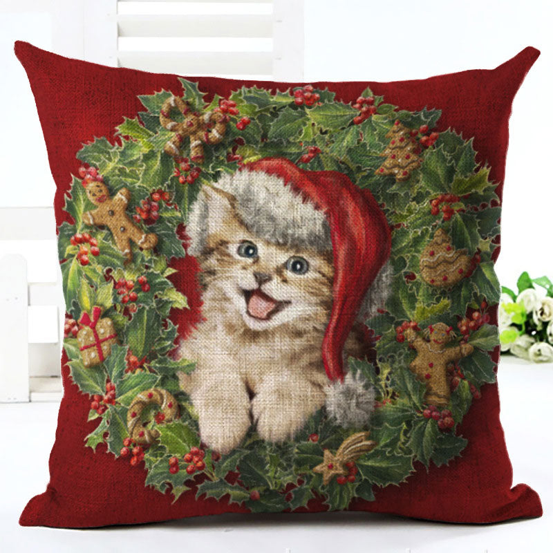 Cartoon christmas pillow pillow - Mubimart -  