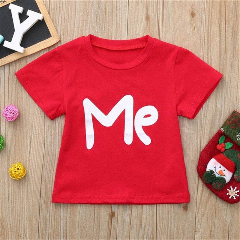 Cartoon parent-child outfit - Mubimart