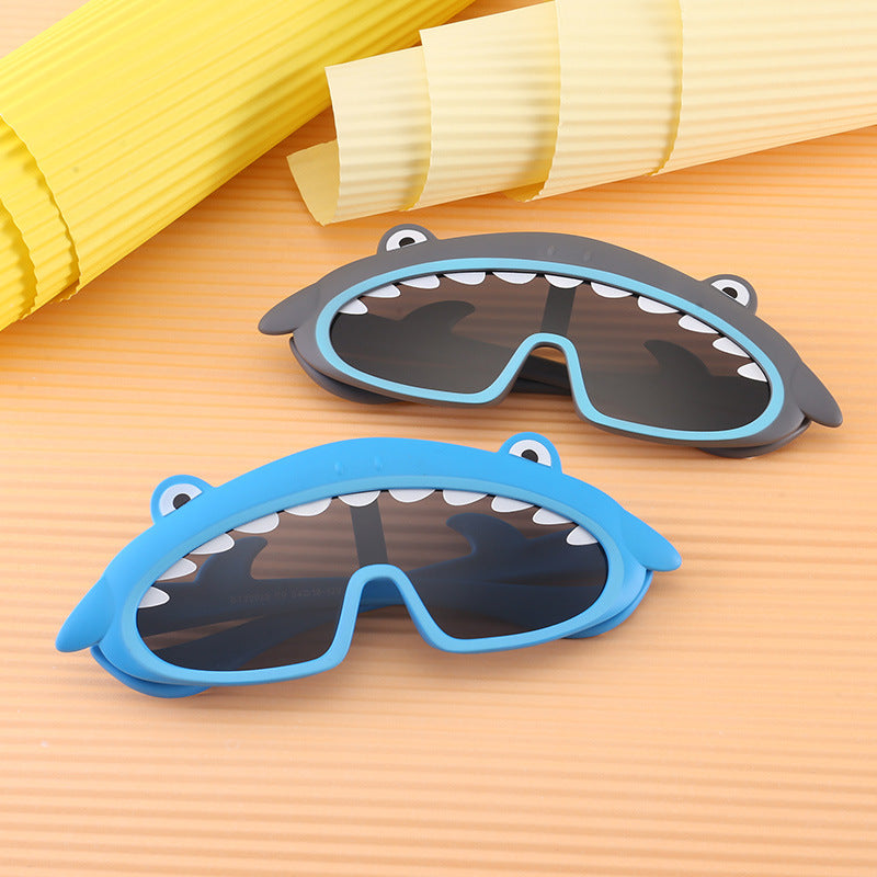 Cartoon silicone kids sunglasses - Mubimart - Sunglasses 