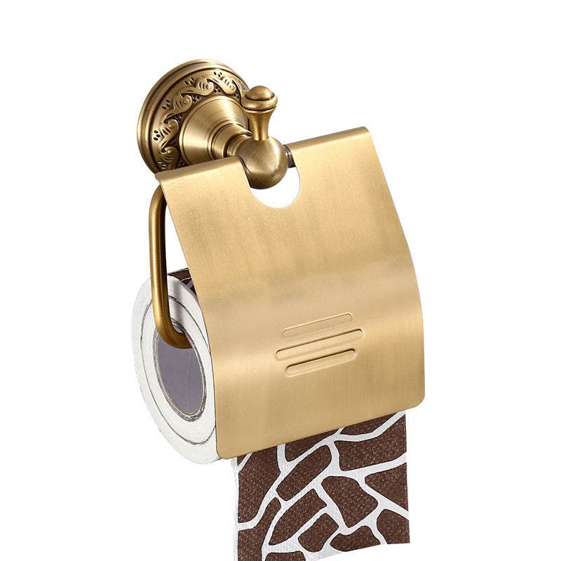 Carved paper towel holder - Mubimart