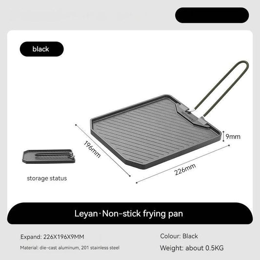 Cast Aluminum Poly Oil Non-stick Fry Pan - Mubimart