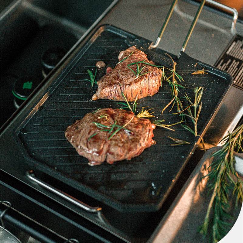 Cast Aluminum Poly Oil Non-stick Fry Pan - Mubimart