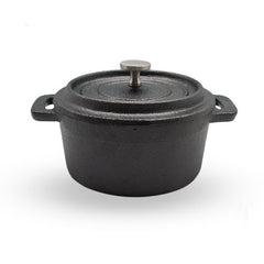 Cast Iron Uncoated Mini Milk Pot Baby Food Pot - Mubimart - Milk pan & pot 