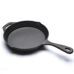 Cast Iron Uncoated Non-Stick Pan - Mubimart -  