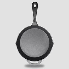 Cast Iron Uncoated Non-Stick Pan - Mubimart -  