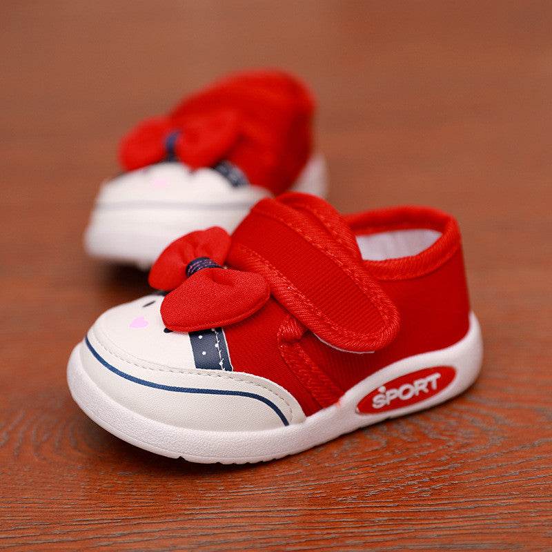 Casual Shoes Bow Princess Shoes Baby Toddler Shoes - Mubimart