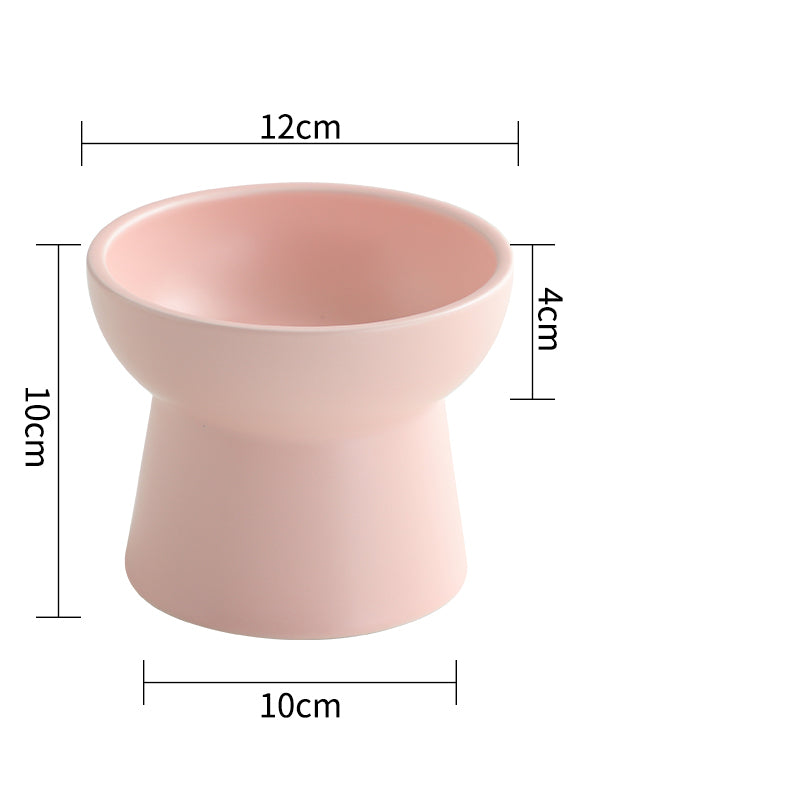 Cat Bowl Ceramic Ice Cream Yogurt Goblet - Mubimart -  