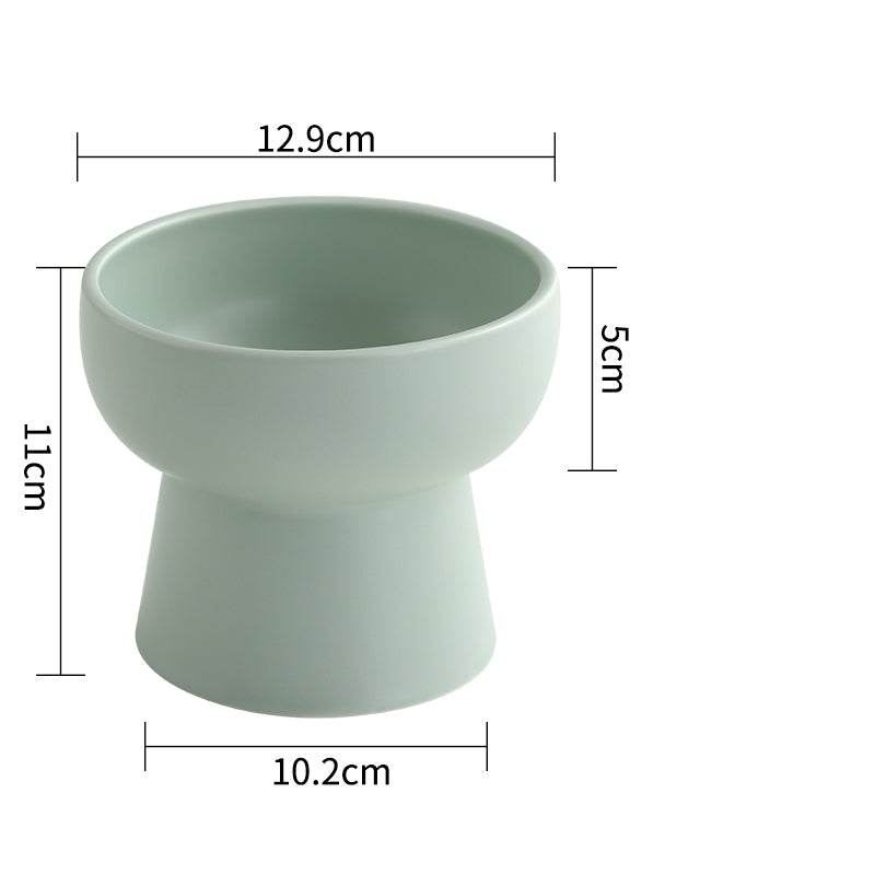 Cat Bowl Ceramic Ice Cream Yogurt Goblet - Mubimart