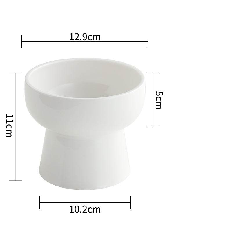Cat Bowl Ceramic Ice Cream Yogurt Goblet - Mubimart